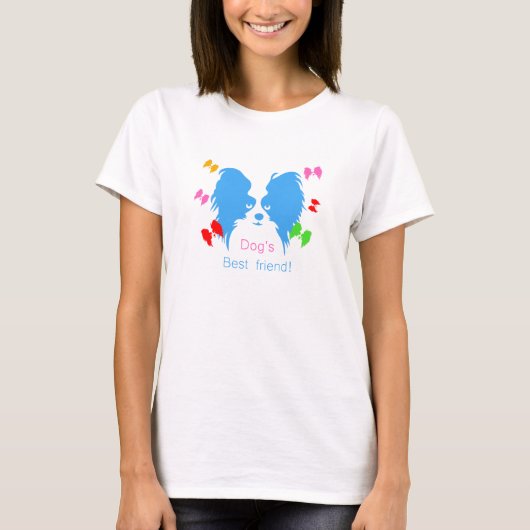 De beste vriend van de hond t-shirt (Voorkant)