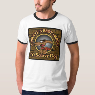 De beste vriend van een piraat t-shirt