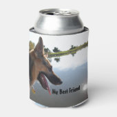 De beste vriend van Shepherd Blikjeskoeler (Blikje Voorkant)