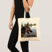 De beste vriend van Shepherd Tote Bag (Voorkant (product))