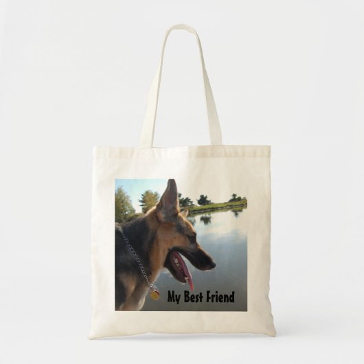 De beste vriend van Shepherd Tote Bag (Voorkant)