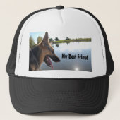De beste vriend van Shepherd Trucker Pet (Voorkant)