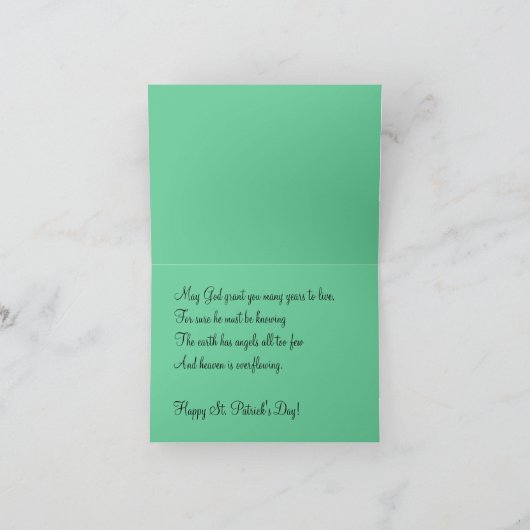 De beste Vrienden die van de Buurt St Patricks Dag Kaart (Binnen)