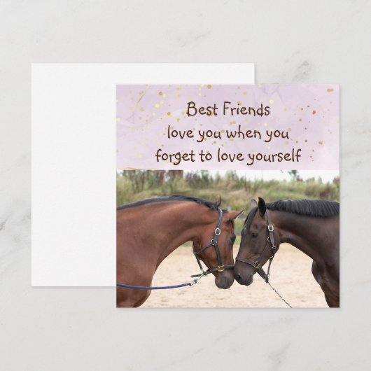 De beste vrienden houden van je Inspirerend (Voorkant / Achterkant)