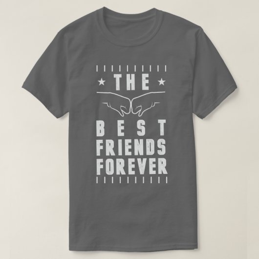 De beste vrienden voor altijd t-shirt (Design voorkant)