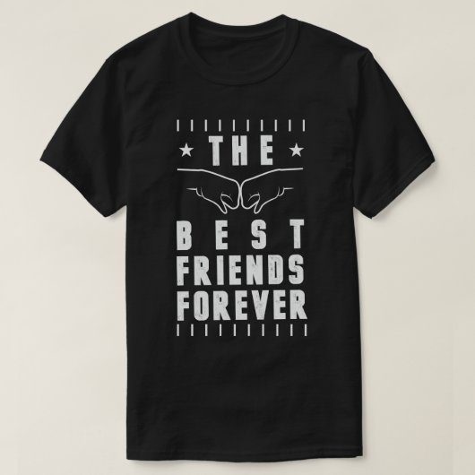 De beste vrienden voor altijd t-shirt (Design voorkant)