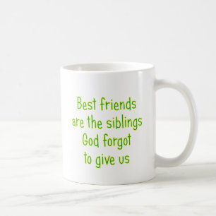 De beste vrienden zijn de siblings koffiemok