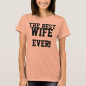 De beste vrouw ooit t-shirt (Voorkant)
