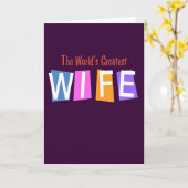 De beste vrouw ter wereld kaart (Gele Bloem)