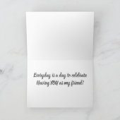 ***DE BESTE VROUW VRIEND*** ZELDDAAG IS SPECIAAL/H KAART (Binnen)