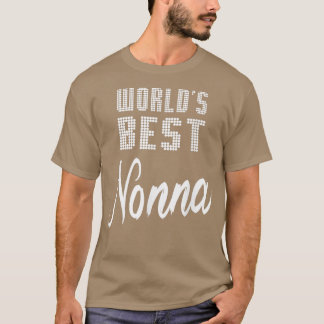 De beste vrouwelijke non-grootmoeder geeft idea t-shirt