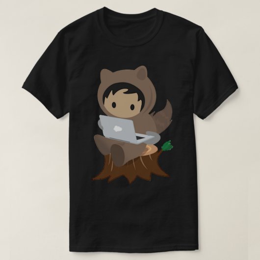 De beste vrouwen vergeten Astro Salesforce nooit A T-shirt (Design voorkant)