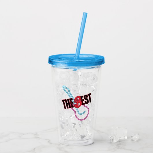 De beste.w acryl drinkbeker (Achterkant ijs)