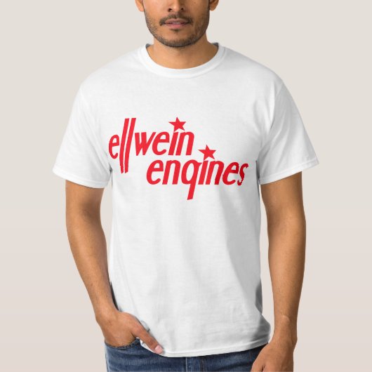 De beste waarde in Ellwein Engines draag de logo T-shirt (Voorkant)