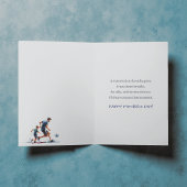 De beste wandelingen samen Gelukkige Vaderdag Kaart