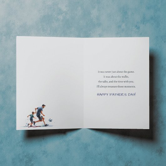 De beste wandelingen samen Gelukkige Vaderdag Kaart