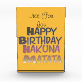 De beste wensen alleen maar voor jullie gelukkige  fotoblokken (Voorkant)