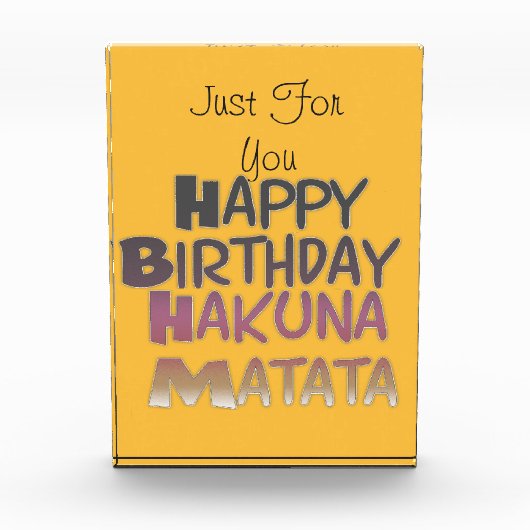 De beste wensen alleen maar voor jullie gelukkige  fotoblokken (Voorkant)