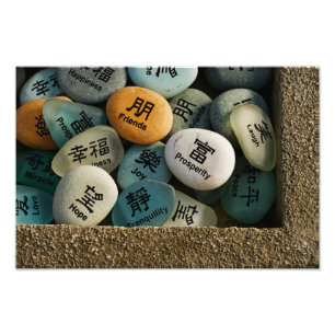 De beste wensen. foto afdruk