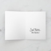 De beste wensen op de bruiloft! kaart (Binnen)