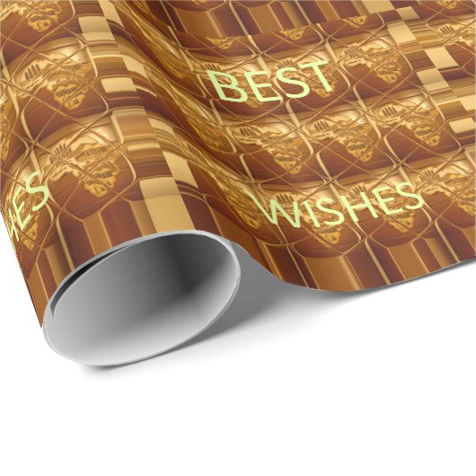 De beste wensen uit de liefste Afrikaanse kunst va Cadeaupapier (Rol Hoek)