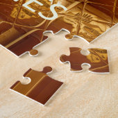 De beste wensen uit de liefste Afrikaanse kunst va Legpuzzel (Zijkant)