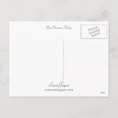 De beste Wensen van Kerstmis Feestdagenkaart (Achterkant)