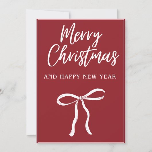 De beste wensen voor de kerstvakantie Kaart (Voorkant)