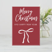 De beste wensen voor de kerstvakantie Kaart (Staand voorkant)