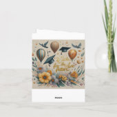 De beste wensen voor de toekomst bedankkaart (Achterkant)