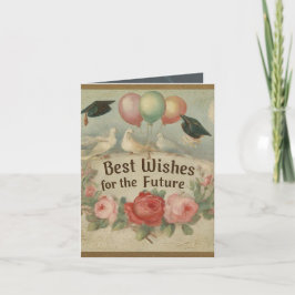 De beste wensen voor de toekomst bedankkaart