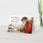 De beste wensen voor een fijne kerst Kaart (Voorkant)