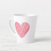 De beste wensen voor een geweldige dag! Bericht vo Latte Mok (Linkerhoek)