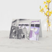 De beste wensen voor een metro kaart (Gele Bloem)