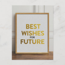De beste wensen voor je toekomst