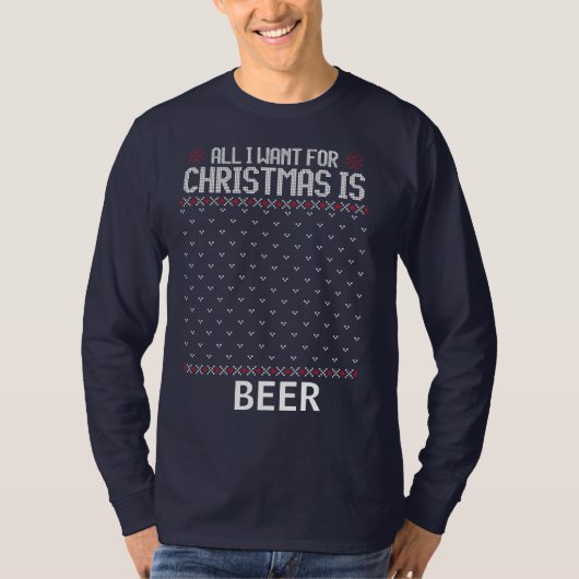De beste wensen voor Kerstmis zijn de Mannen beerh T-shirt (Voorkant)