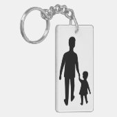 DE BESTE WERELD SLEUTELHANGER (Voorkant Links)