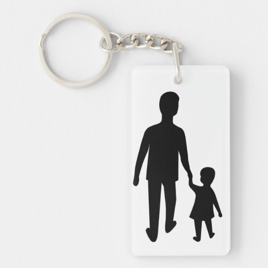 DE BESTE WERELD SLEUTELHANGER (Voorkant)