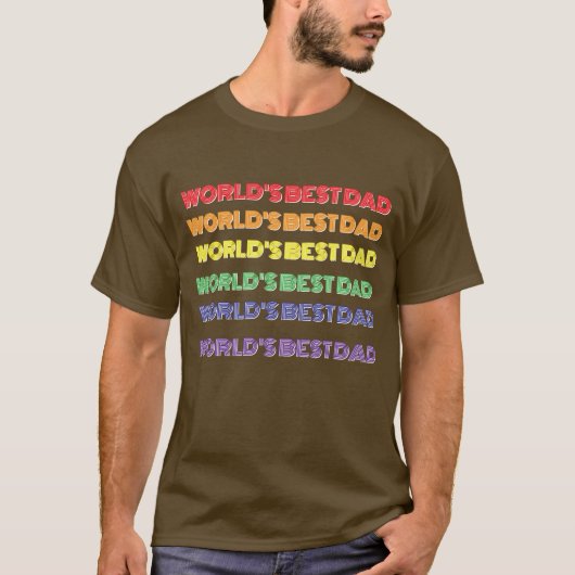 DE BESTE WERELD T-SHIRT (Voorkant)