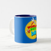 DE BESTE WERELD TWEEKLEURIGE KOFFIEMOK (Voorkant links)