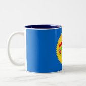 DE BESTE WERELD TWEEKLEURIGE KOFFIEMOK (Links)