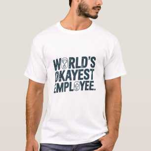 De beste werknemer ter wereld t-shirt