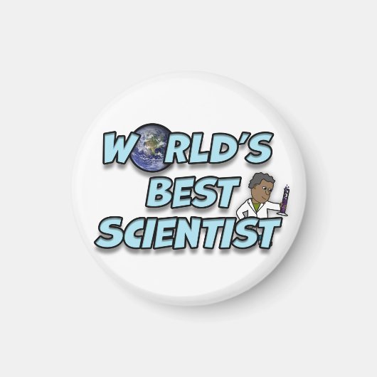 De beste wetenschapper ter wereld magneet (Voorkant)