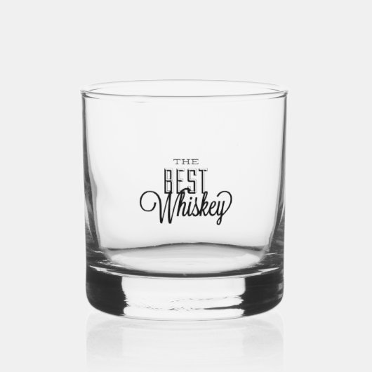 De beste whisky whisky glas (Voorkant)