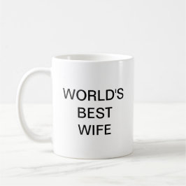 De beste WIFE ter wereld Koffiemok