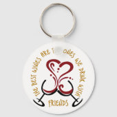 De beste wijn sleutelhanger (Voorkant)