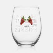 De beste wijn stamloos wijnglas wijnglas zonder voet (Achterkant)