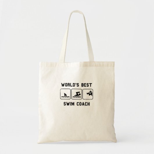 De beste wim-coach ter wereld tote bag (Voorkant)