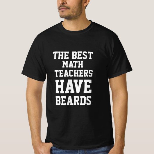 De beste Wiskunde docenten hebben een T-shirt (Voorkant)