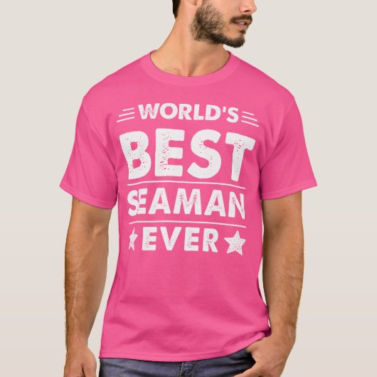 De beste zeeman ooit t-shirt (Voorkant)